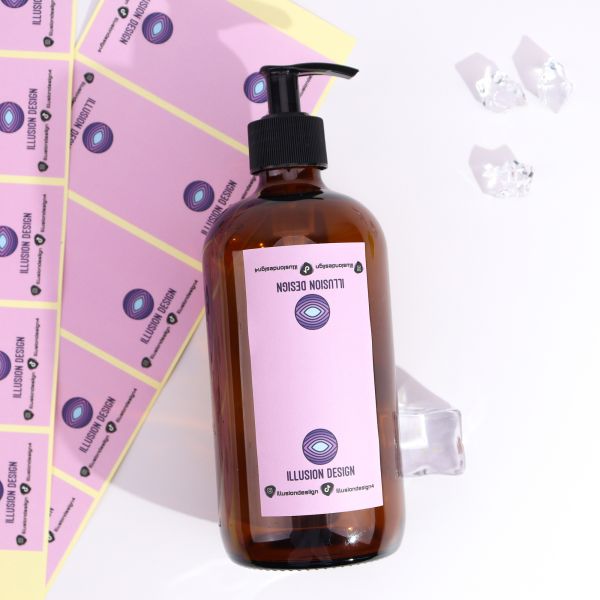 Buy Embossed Handmade Adhesive Label Sticker Custom Waterproof Bottle Labels at wholesale prices