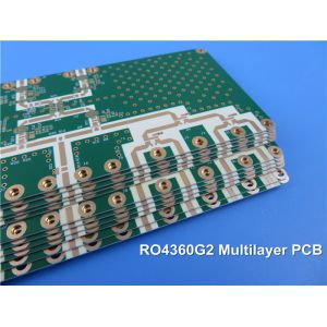 Rogers RO4360 High Frequency PCB Based on 6-layer with 8mil Core Coating
