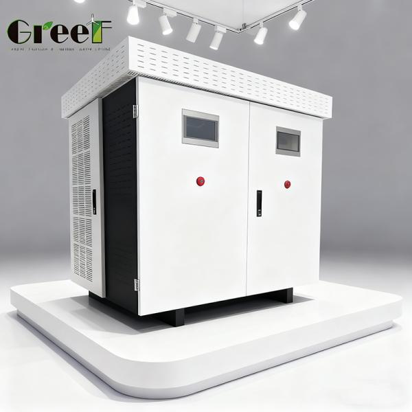 Buy 95% Maximum Efficiency On Grid Controller with 240-550V AC Voltage Range and LCD Smart Touch Screen at wholesale prices