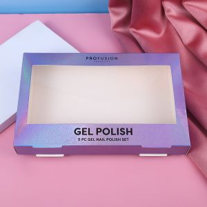 Holographic Iridescent Foil Packaging Box With Custom Design / Logo