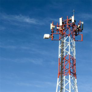 Steel Lattice 5G Wifi TelecommunicationTubular Antenna Tower  3 Legged 