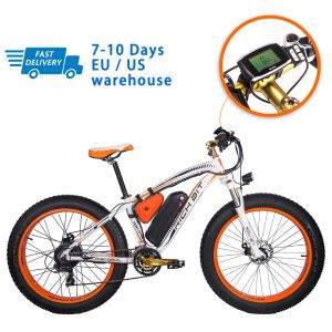 China US EU STOCK All Terrain Fat Tire Electric Bike 1000w Brushless Motor 17Ah RICH BIT 012 on sale