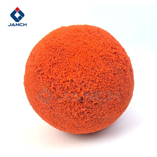 Buy DN125 Rubber Cleaning Sponge Ball for Concrete Pumps at wholesale prices