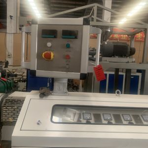 ABB Inverter 400kg/H Plastic Extruder Machine with single screw