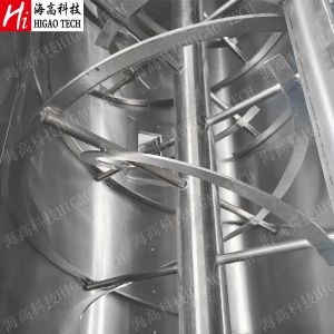 Industrial Double Helical Ribbon Blender Chemical Detergent Powder Mixer Machine