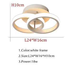 Small Mini LED Ceiling Light Aisle Lights Small Chandelier Hallway Lights(WH-MA