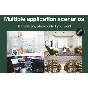 135g Wifi Mini Security Camera , Wireless Wifi Camera With Sensori Night Vision