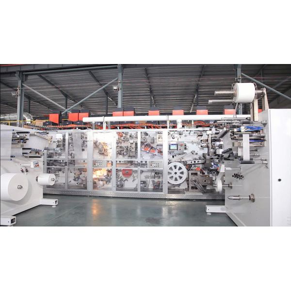 Buy Three Phase 380V 50HZ 600Pcs/Min Diaper Manufacturing Machine at wholesale prices