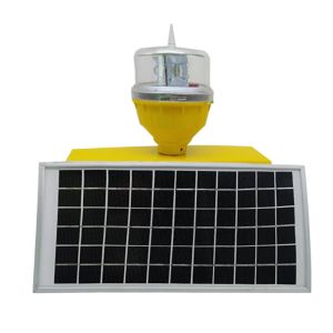 China L810 Solar Obstacle Aviation Obstruction Light IP66 Polycarbonate Body for for building / tower on sale