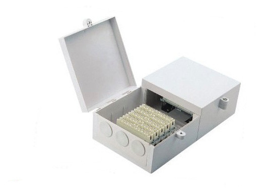 Buy Telecommunication Wall Mount Fiber Termination Box With Back Mount Frame at wholesale prices