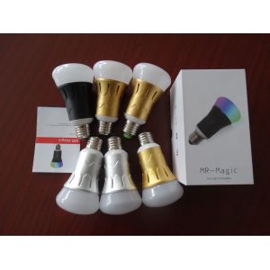 Quality IP44 RGB LED Bulb Bluetooth Control 2700K - 6500K 120degree for sale