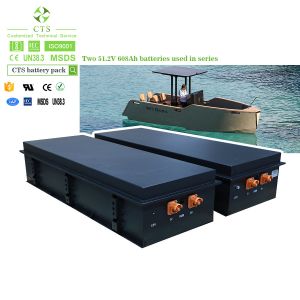 Electric Marine 96V 108V 200ah 300ah Lithium Ion Battery EV 50kwh 60kwh Lipofe4