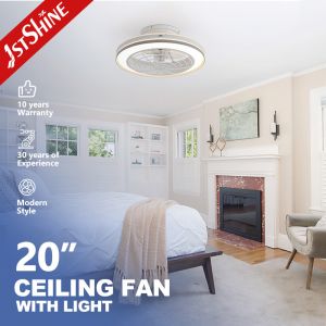 Quality 3000-6500K Color Temperature DC Ceiling Fan with Remote Control and Low-Profile Design for sale