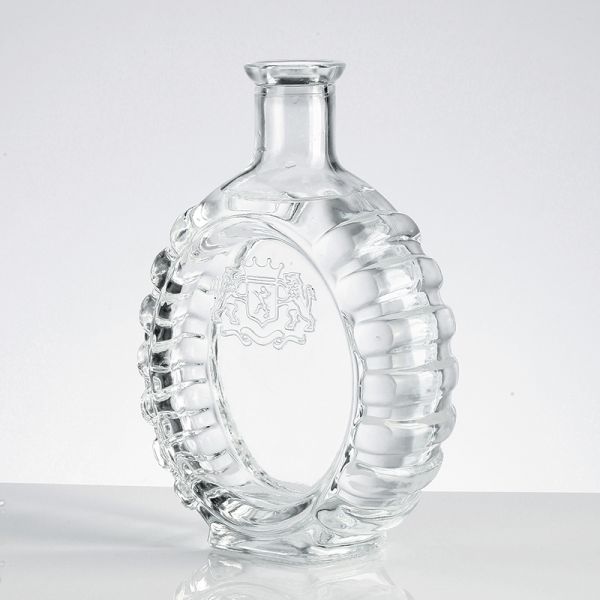 500ml 700ml Glass Bottle Whisky Or Brandy Bottle Liquor Bottles