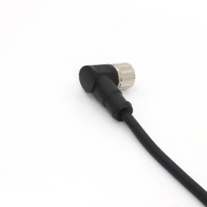 Angled Female M12 Connectors 4 Pin