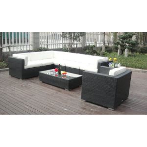 9pcs rattan big sofa set