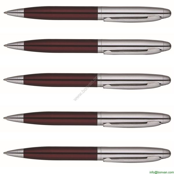 Buy Best Selling Euro Market Luxury Black Metal Ball Pen,silver metal pen at wholesale prices