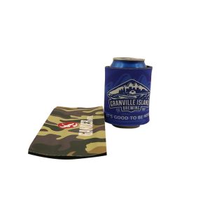 3mm Spring Personalized Beer Koozies , Picnic Beer Can Cooler Sleeve