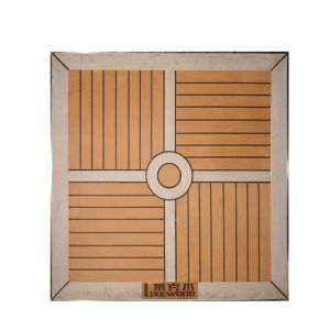 25meters Length Professional Grade PVC Ship Decking Floor with Rough Sanding