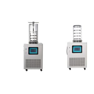 1-2Kg Benchtop Lab Freeze Dryer Vacuum 20-24h/Batch