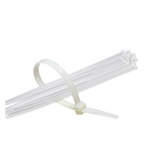 Self-locking White Heavy Duty Plastic Nylon 66 Cable Ties