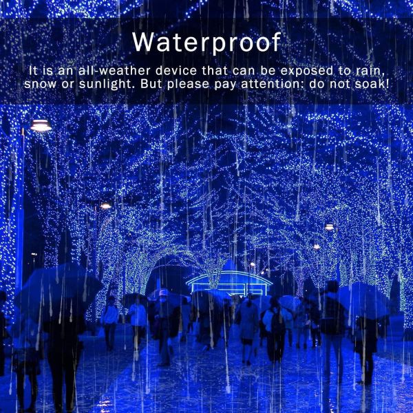 Multi Colored Outdoor Solar Christmas Lights Copper Wire Fairy Lights For Patio