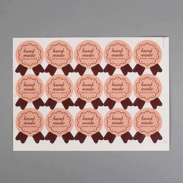 Bow tie clothes label sticker label and custom labels