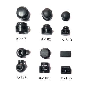 Free Sample Plastic Stopper Lanyard Accessory Hook , Adjustable Buckles