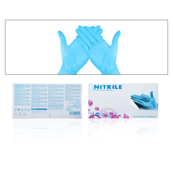 CE Permanent Makeup Tattoo Kit Disposable Gloves Rubber Household Without Powder