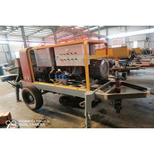 Hydraulic System Electric Concrete Pump Easy To Repair 1 Year Warranty