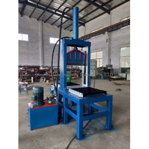 8T 660mm Knife Vertical Rubber Bale Cutter Plastic Guillotine Cutter