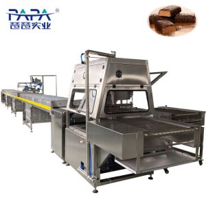 Chocolate Enrobing Production Line Chocolate Coating Machine