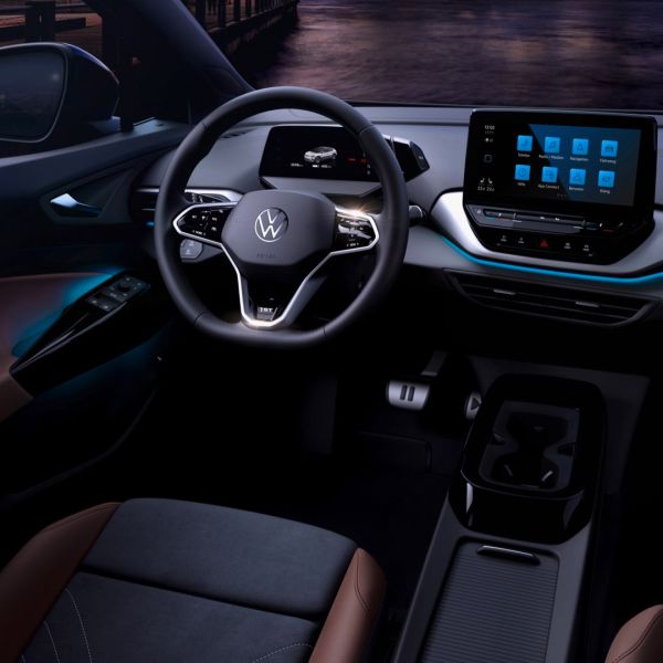 Volkswagens Suv Electric Car Ev Cltc 600Km Electric Vehicle Vw Id4 Lite Pro 5 Seats 100% Energy Type