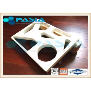 Various Shapes Aluminium Honeycomb Ceiling Panels PVDF Fluorocarbon Powder