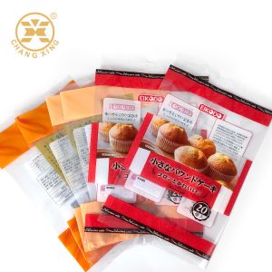 Custom Printed Recyclable Bakery Packaging Bags Nylon Clear With Logo