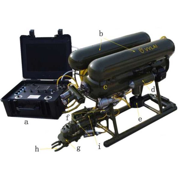 Underwater Electric Cutting ROV(VVL-XFQG-30A),Stainless Steel,Cutting Ropes,Aluminum Pipe,etc.