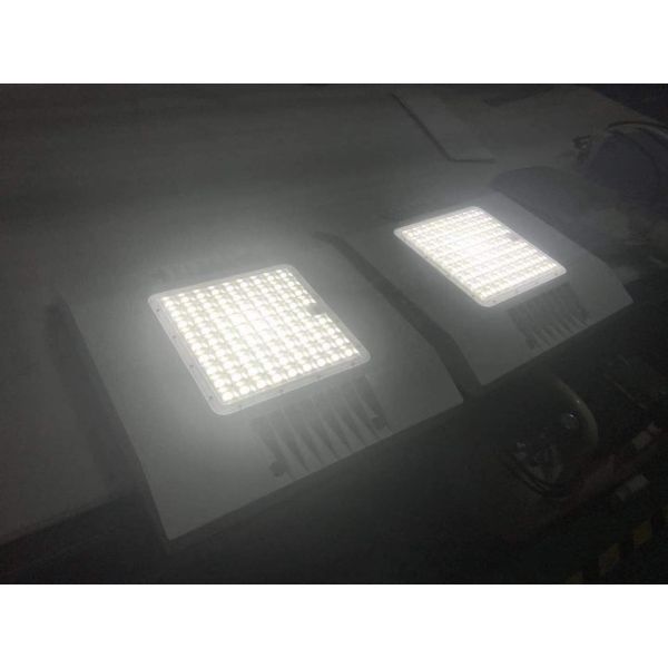 Filling Station LED Canopy Lights 165lm/w 50w 100w 150w IP66 IK10 Recessed Installation