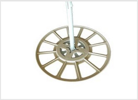 China PE 80mm 100mm Dia Isolation Plasti Grip Prong Washer on sale