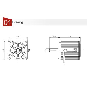 Packing Robot Brushless Motor