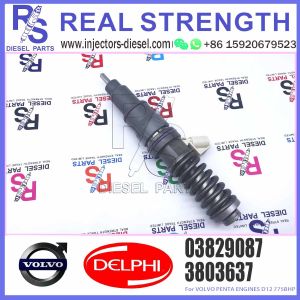 China 03829087 Fuel Injector 3829087 3803637 for penta TAD1641GE TWD1643GE D16 engine parts on sale