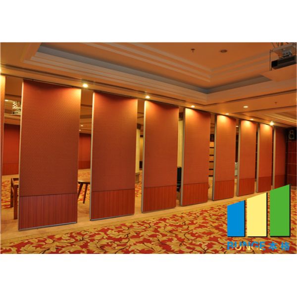 Office Ultrahigh Movable Partition Walls Soundproof Doors Sliding Partition Walls
