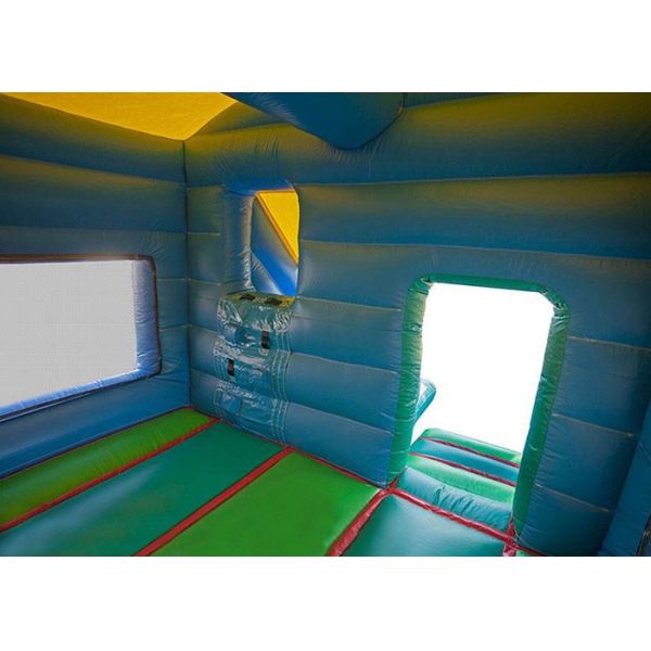 Big Farmyard Inflatable Bounce House With Slide For Young Teenagers