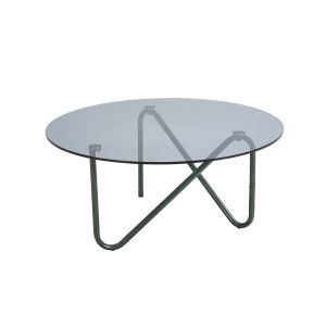 China 450mm Modern Artistic Coffee Tables Tempered Glass With Storage on sale