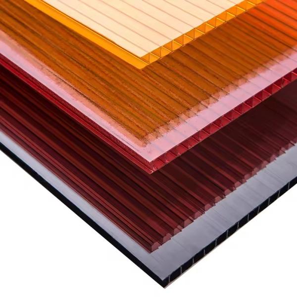 Buy Multiple Foldable Application 4mm Twin Wall Polycarbonate Sheet at wholesale prices