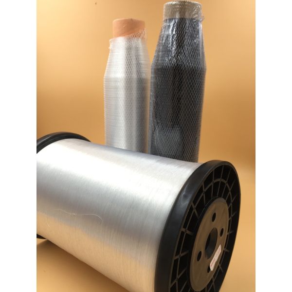 0.12MM Raw White Polyester Monofilament Yarn Use For Seat Belt , Anti - Bacteria