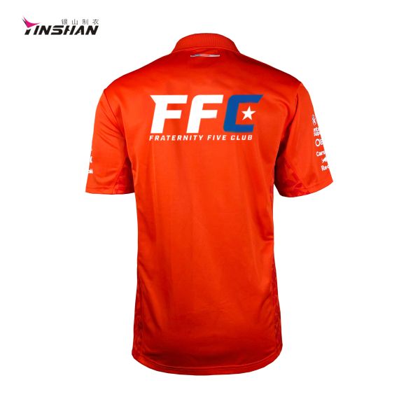 Custom Printed Breathable Short Sleeve Motocross Jersey for Racing Polo F1 Car Racing Suit