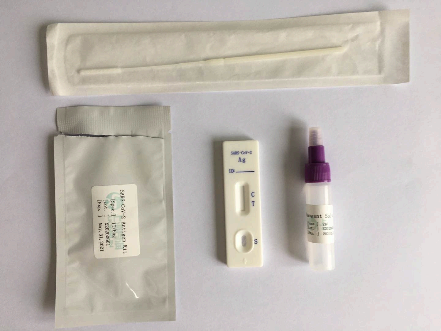 SARS-CoV-2 Antigen Rapid Test for COVID-19 Coronavirus 2, diagnosis of COVID-19 pandemic within 15mins