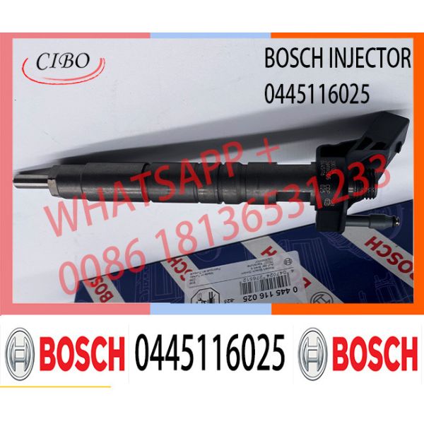 6420701187 0445116025 0445116026 0986435404 Manufacturer Supply Common Rail Diesel Fuel Injector