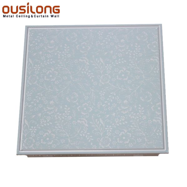 Buy House Materials Artistic 300X300 Aluminum Clip In Ceiling Tile at wholesale prices