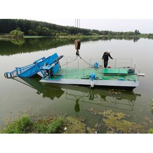 88kw power Eco Harvester 10CBM Fully Automatic For Floating Garbage